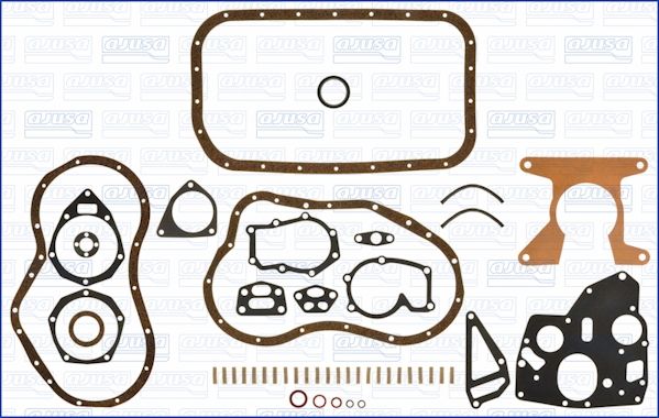 WILMINK GROUP tarpiklių rinkinys, variklio karteris WG1168168